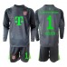 Bayern Munich Manuel Neuer #1 Keeper Bortedraktsett Barn 2025-26 Lange ermer (+ Korte bukser)